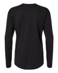 WOMEN'S Cotton Relaxed Long Sleeve T-Shirt Back Thumbnail | Custom Apparel Canada