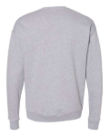 BELLA + CANVAS 3945 Unisex Sponge Fleece Drop Shoulder Crewneck Sweatshirt - Athletic Heather Back Thumbnail | Custom Apparel Canada