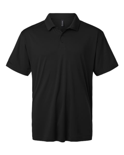 AllPro 41800 Men's Pro-Lock Performance Polo in Black - Custom Printing Available