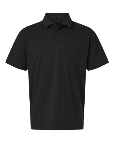 AllPro 41SP0 Men's Pro-Flex Sorona® Polo in Black - Custom Printing Available
