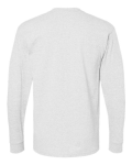Unisex Gold Soft Touch Long Sleeve T-Shirt Back Thumbnail | Custom Apparel Canada