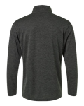 Men's Pro-Lock Performance Mélange Quarter-Zip Pullover Back Thumbnail | Custom Apparel Canada