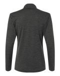 WOMEN'S Pro-Lock Performance Mélange Quarter-Zip Pullover Back Thumbnail | Custom Apparel Canada