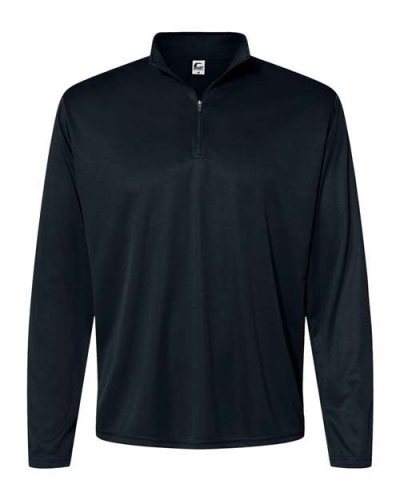 C2 Sport 5102 Men's Quarter-Zip Pullover in Black - Custom Printing Available