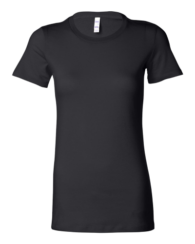 Bella+Canvas 6004 Ladies Favorite Tee — Black