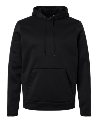 Under Armour 6010164 Under Armour 6010164 Men's Armour Fleece Pro Hooded Sweatshirt in Black/ White - Custom Printing Available