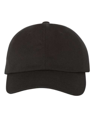 YP Classics 6245CM Classic Dad Hat - Black by YP Classics