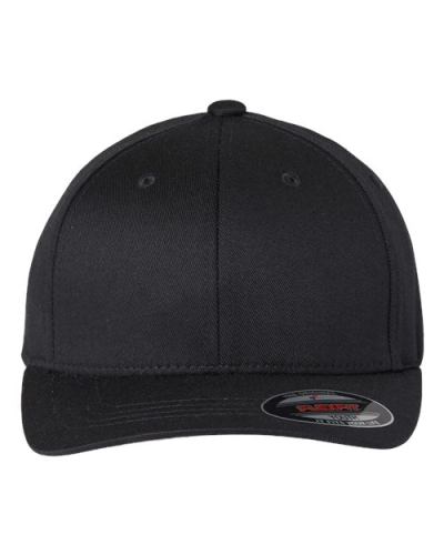 Flexfit 6277Y Youth Cotton Blend Cap in Black - Custom Printing Available