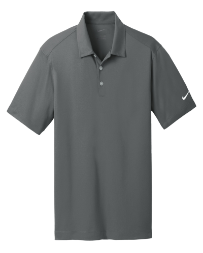 Nike 637167 Dri-Fit Vertical Mesh Polo in Anthracite - Custom Printing Available