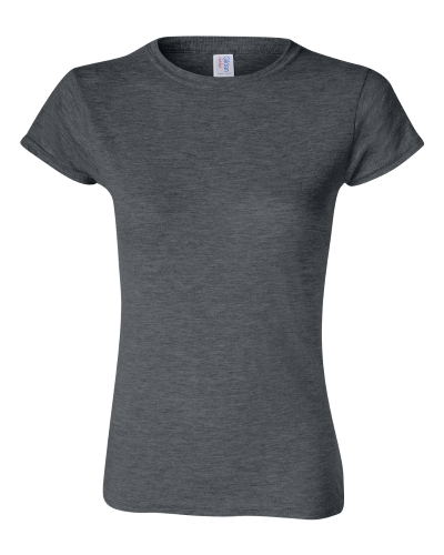 Ladies' SoftStyle Fitted T-Shirt front Thumb Image