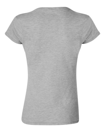 Ladies' SoftStyle Fitted T-Shirt back Thumb Image