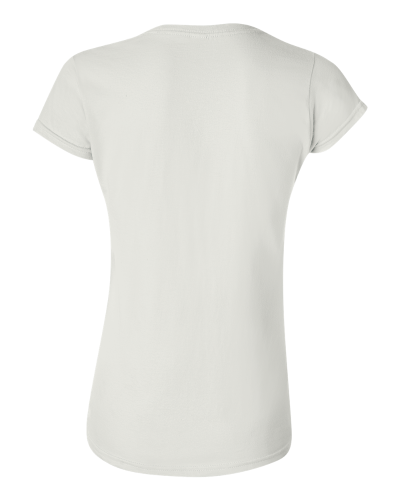 Ladies' SoftStyle Fitted T-Shirt back Thumb Image