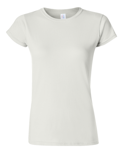Ladies' SoftStyle Fitted T-Shirt front Thumb Image