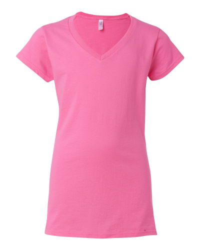 Ladies V-Neck T-Shirt front Thumb Image