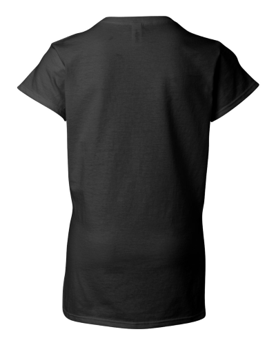 WOMEN'S V-Neck T-Shirt Back Thumbnail | Custom Apparel Canada