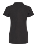 WOMEN'S Ringspun Pique Polo Back Thumbnail | Custom Apparel Canada