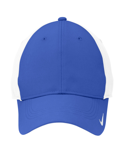 Nike 779797 Swoosh Legacy 91 Cap in Game Royal/White - Custom Printing Available