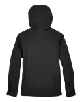 WOMEN'S Prospect Two-Layer Fleece Bonded Soft Shell Hooded Jacket Back Thumbnail | Custom Apparel Canada