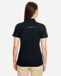 WOMEN'S CORE365 78181R Radiant Performance Piqué Polo with Reflective Piping Back Thumbnail | Custom Apparel Canada