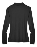 WOMEN'S CORE365 78192 Pinnacle Performance Long Sleeve Piqué Polo Back Thumbnail | Custom Apparel Canada