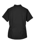WOMEN'S CORE365 78194 Optimum Short Sleeve Twill Shirt Back Thumbnail | Custom Apparel Canada