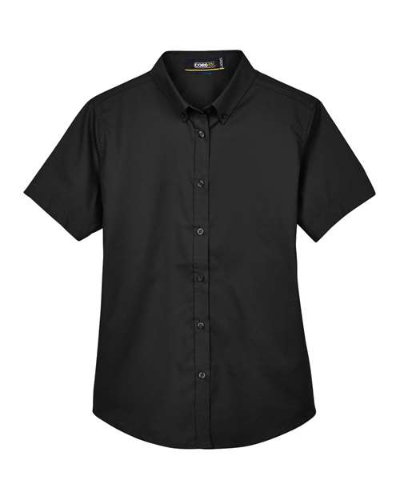 CORE365 78194 Women's Optimum Short Sleeve Twill Shirt 