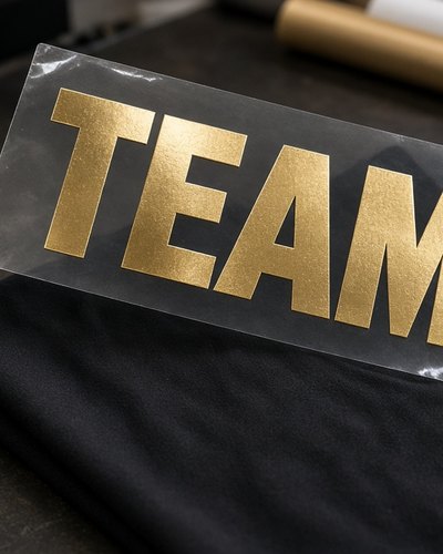 Metallic Cut Vinyl Heat Transfers