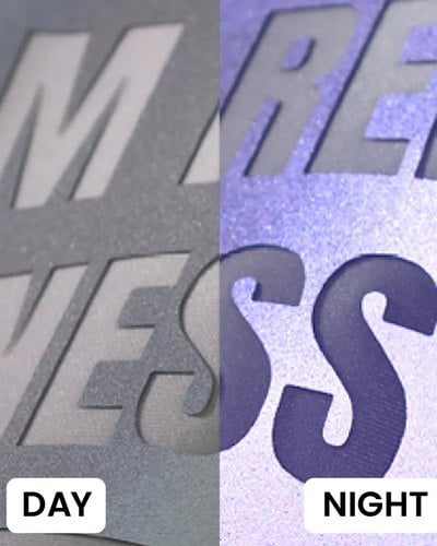 Reflective Cut Vinyl Heat Transfers