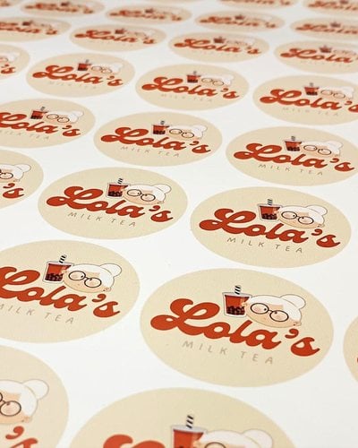 Die-cut stickers — White matte by T-Shirt Elephant