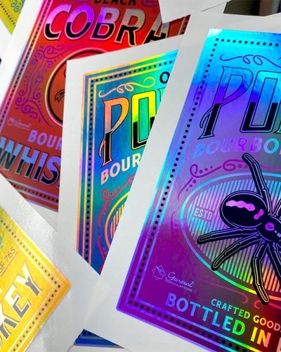 Die-cut stickers — Holographic by T-Shirt Elephant