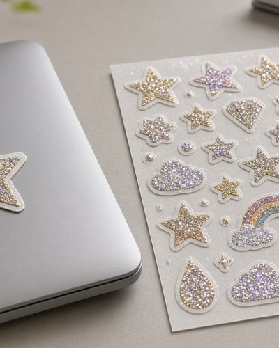 Glitter Sticker Sheets