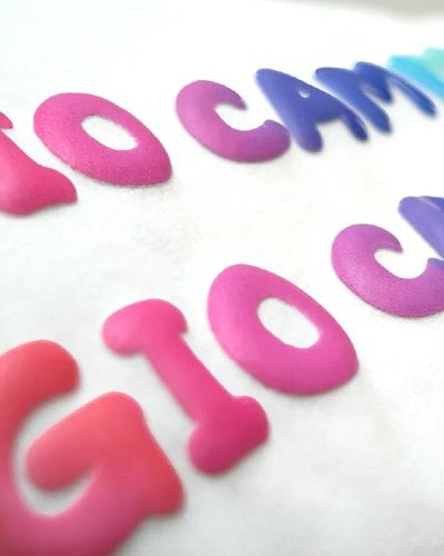 Puff Printed Heat Transfers