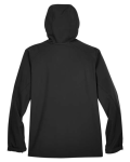 Men's Prospect Two-Layer Fleece Bonded Soft Shell Hooded Jacket Back Thumbnail | Custom Apparel Canada