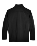 CORE365 88184 Men's Cruise Two-Layer Fleece Bonded Soft Shell Jacket - Black Back Thumbnail | Custom Apparel Canada
