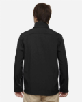 CORE365 88184T Men's Tall Cruise Two-Layer Fleece Bonded Soft Shell Jacket Back Thumbnail | Custom Apparel Canada