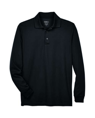 CORE365 88192 Men's Pinnacle Performance Long Sleeve Piqué Polo 