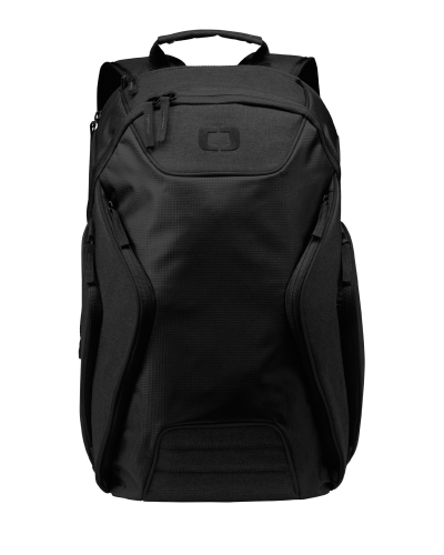Ogio 91001 Hatch Pack 26L in Black/Heather Grey - Custom Printing Available