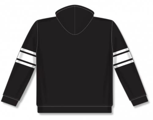 Skate Lace Hockey Hoody back Thumb Image
