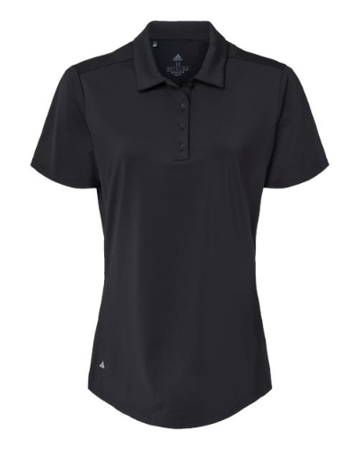 Adidas A515 Women's Ultimate365 Solid Polo - Black by Adidas