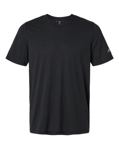 Adidas A556 Adidas - Blended T-Shirt in Black - Custom Printing Available