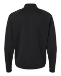Adidas A598 Men's Club Quarter-Zip Pullover - Black Back Thumbnail | Custom Apparel Canada