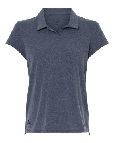 Adidas A690 Women's Blended Polo - Collegiate Navy Melange by Adidas