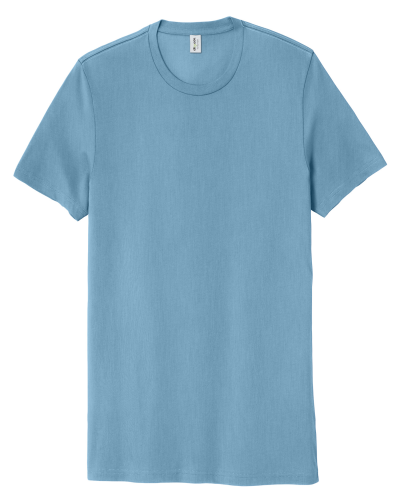 Allmade AL2100CA Unisex Organic Cotton Tee in Arctic Blue - Custom Printing Available