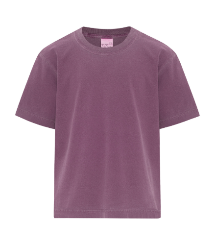 ATC ATC1700Y Authentic Colours Garment-Dyed Heavyweight Youth Tee - Berry