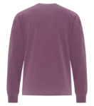 ATC ATC1715 Authentic Colours Garment-Dyed Heavyweight Long Sleeve Tee - Berry Back Thumbnail | Custom Apparel Canada