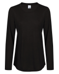 Pro Spun Long Sleeve Ladies’ Tee Front Thumbnail | Custom Apparel Canada