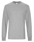 Everyday Cotton Blend Long Sleeve Tee Front Thumbnail | Custom Apparel Canada