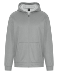 Essential Performance Full Zip Hoodie Front Thumbnail | Custom Apparel Canada