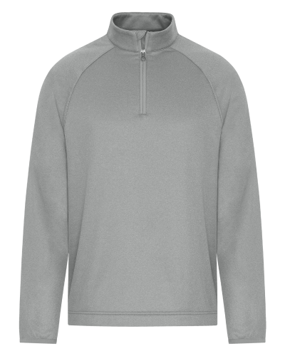 ATC ATCF2130 Essential Performance 1/4 Zip in Athletic Grey - Custom Printing Available