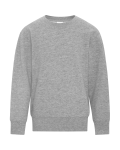 Everyday Fleece Crewneck Youth Sweatshirt Front Thumbnail | Custom Apparel Canada